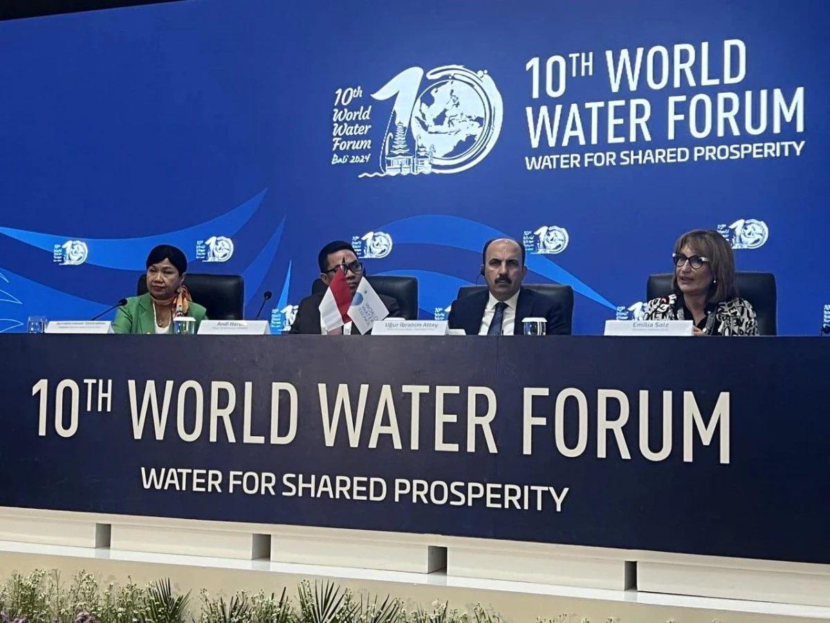 Başkan Altay, Dünya Su Forumu\'nda su konusundaki adaletsizliğe dikkat çekti