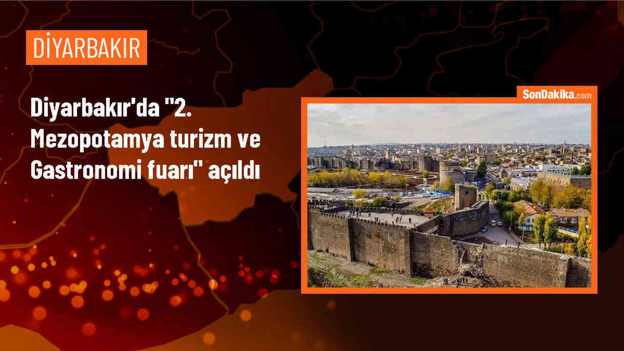 Diyarbakır\'da 2. Mezopotamya Turizm ve Gastronomi Fuarı açıldı