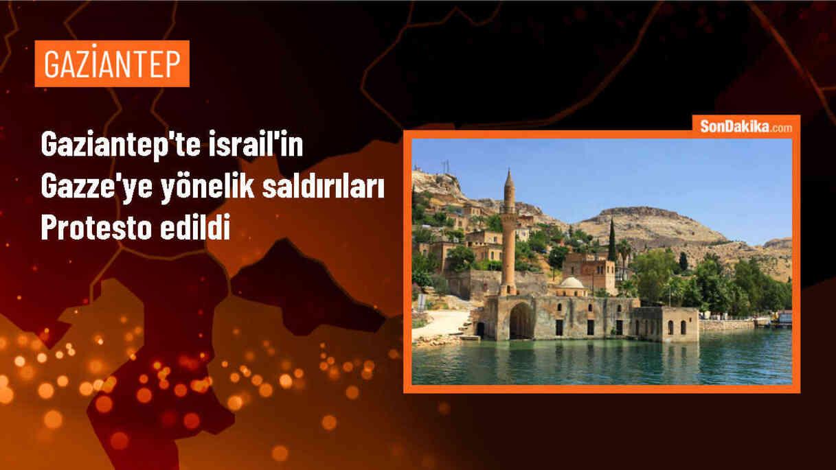 GAÜN Nizip Meslek Yüksek Okulu Öğrencileri ve Akademisyenleri İsrail\'in Gazze\'ye Yönelik Saldırılarını Kınadı