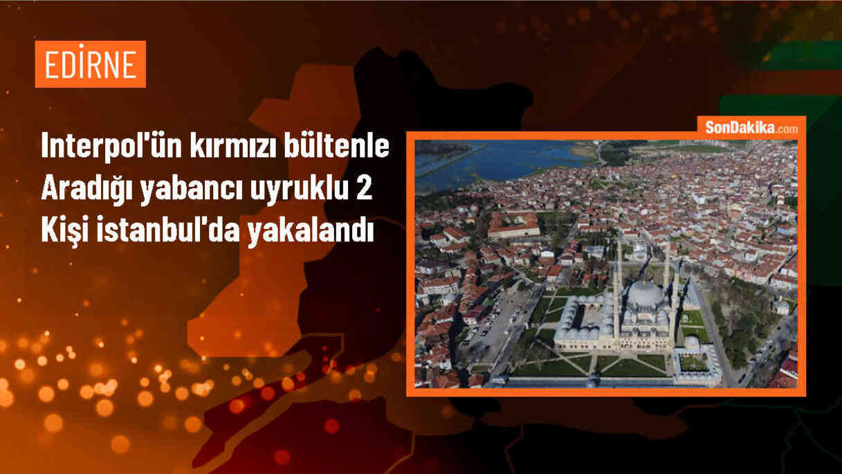 İstanbul\'da Interpol tarafından aranan 2 kişi yakalandı