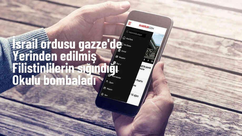 İsrail, Gazze\'de Filistinlilerin sığındığı okulu bombaladı: 9 ölü