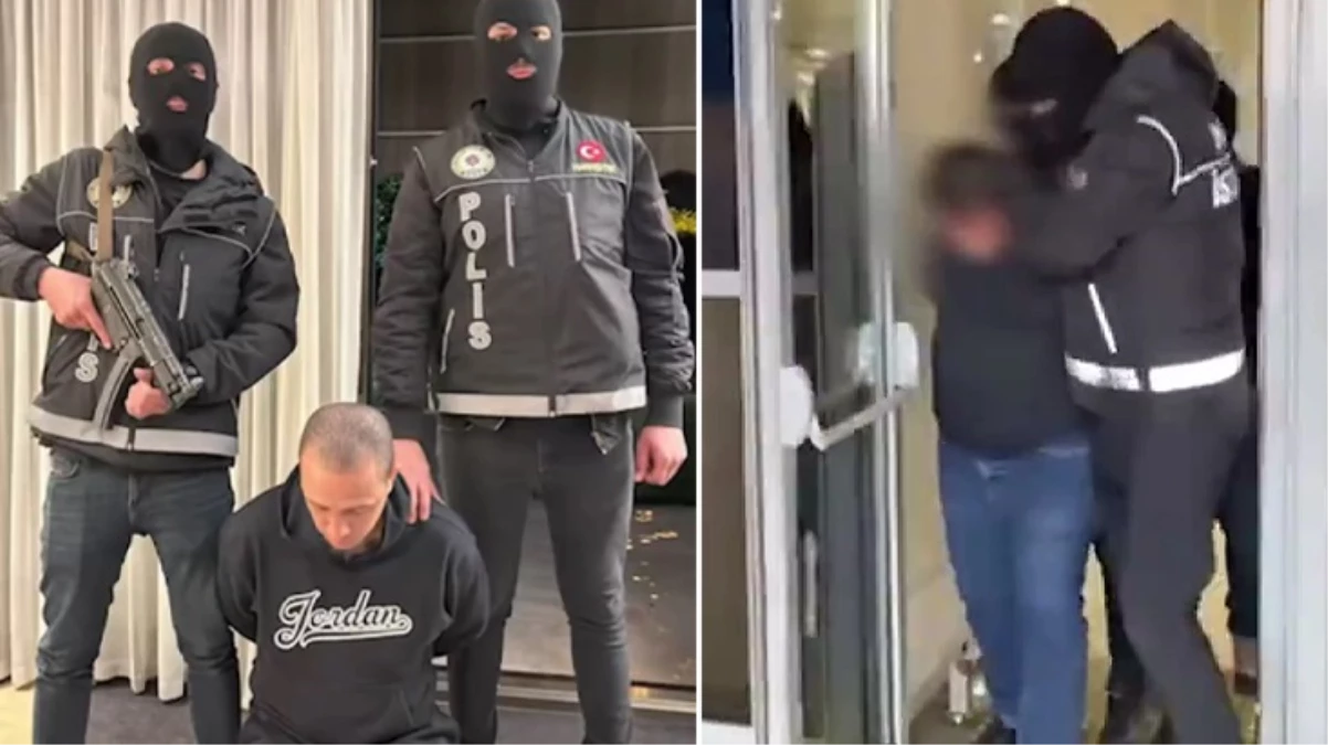 Kırmızı bültenle aranan 2 uyuşturucu baronu İstanbul\'da kıskıvrak yakalandı