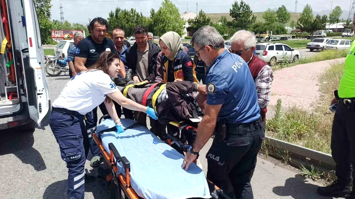 Seydişehir\'de motosiklet kazası: Sürücü yaralandı