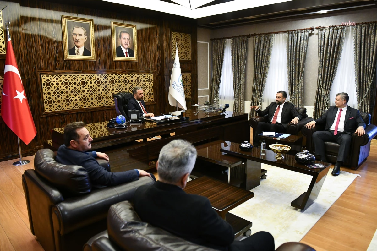 Ankara Kent Konseyi Belediye Başkanlarını Ziyaret Etti