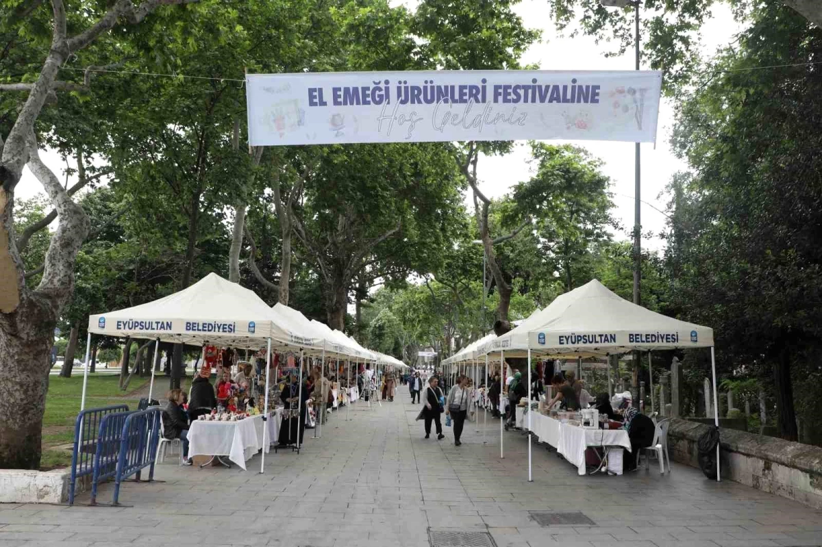 Eyüpsultan Belediyesi El Emeği Ürünleri Festivali Başladı