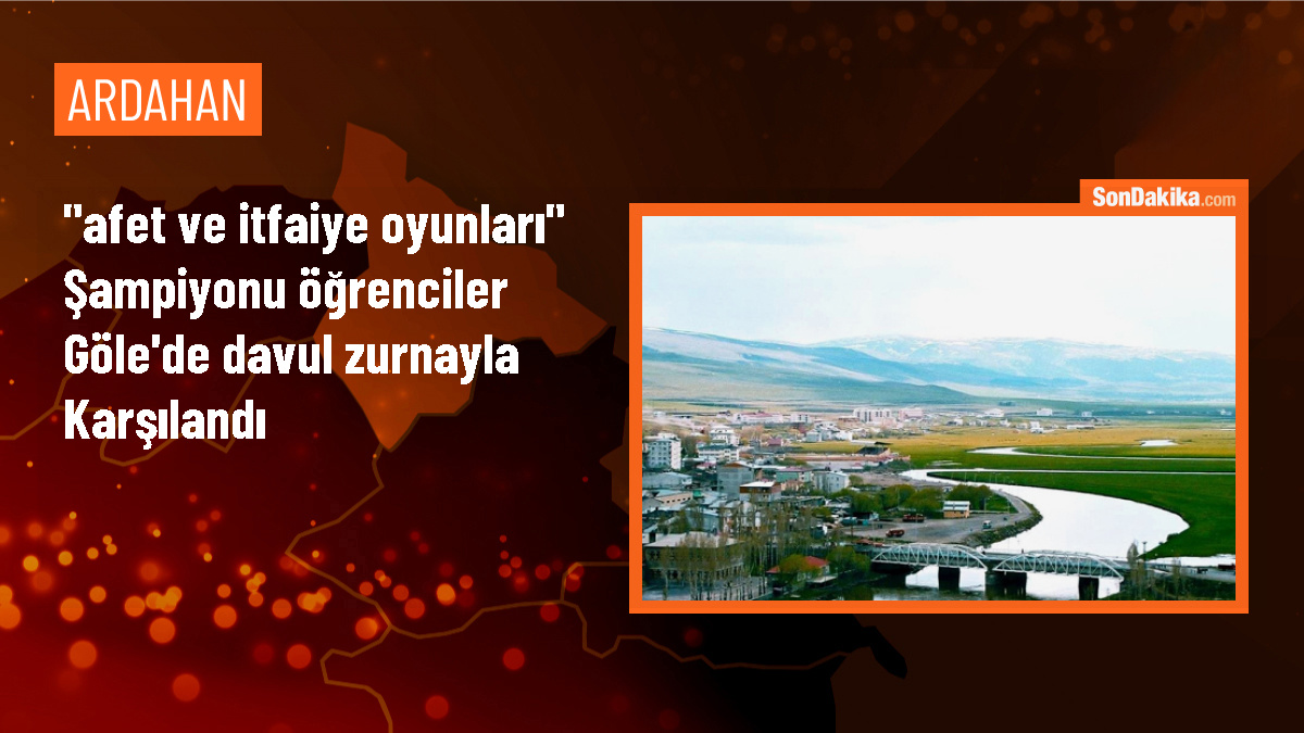 Ardahan Üniversitesi, Afet ve İtfaiye Oyunları Yarışması\'nda birinci oldu