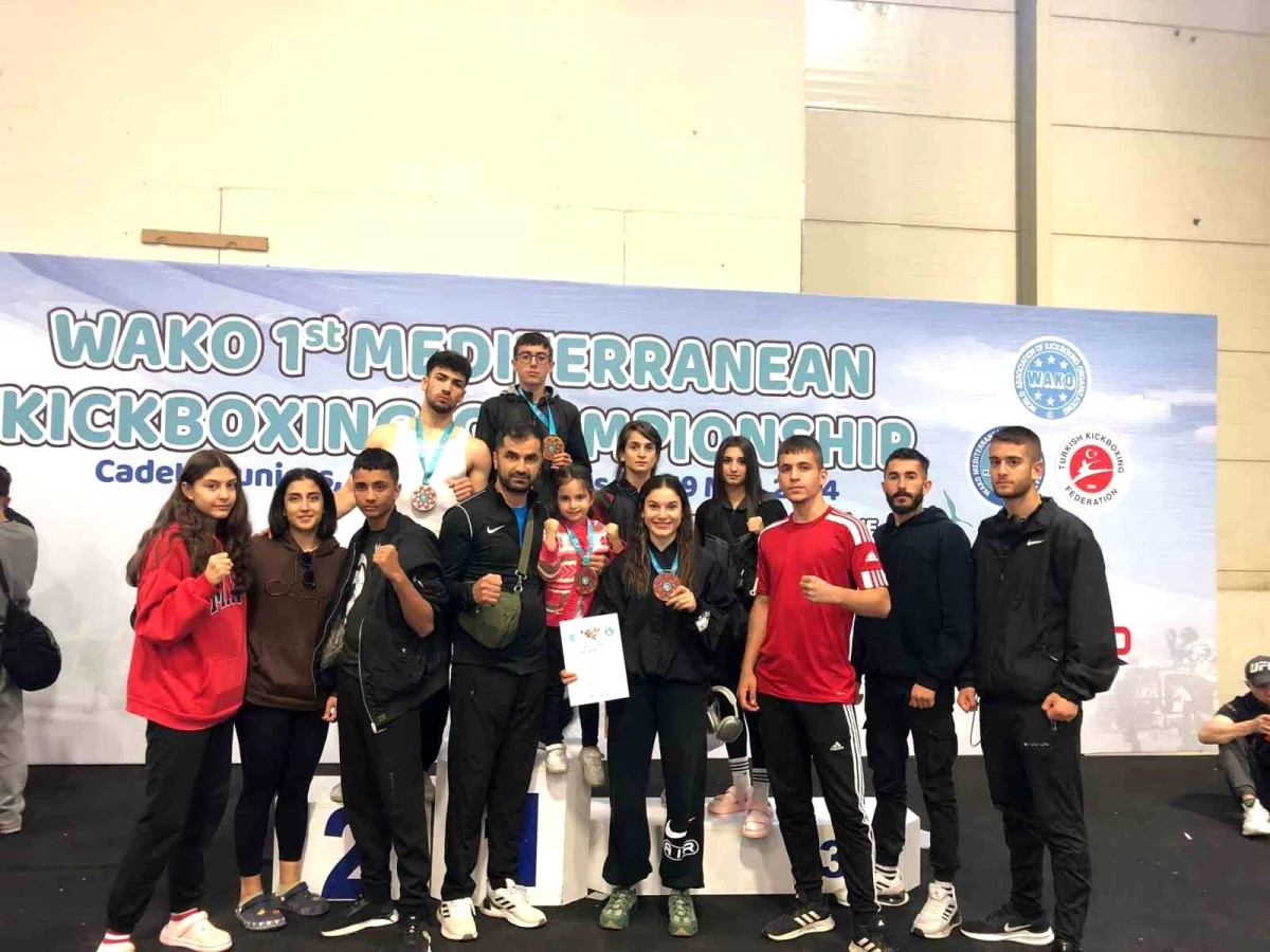 Dersim Kick Boks Spor Kulübü Turkish Open WAKO Dünya Kupası\'nda 4 madalya kazandı