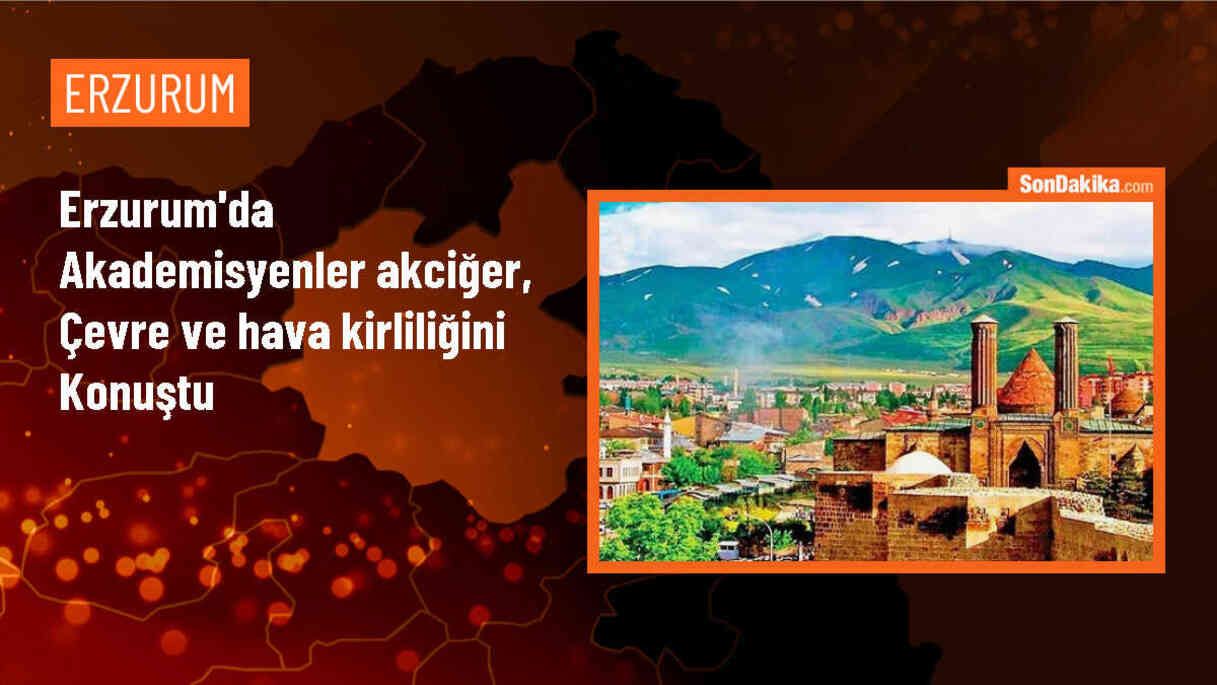 Atatürk Üniversitesi Bilimsel Araştırma Topluluğu Kulübü tarafından düzenlenen \'Akciğer ve Çevre\' konulu sempozyum gerçekleştirildi