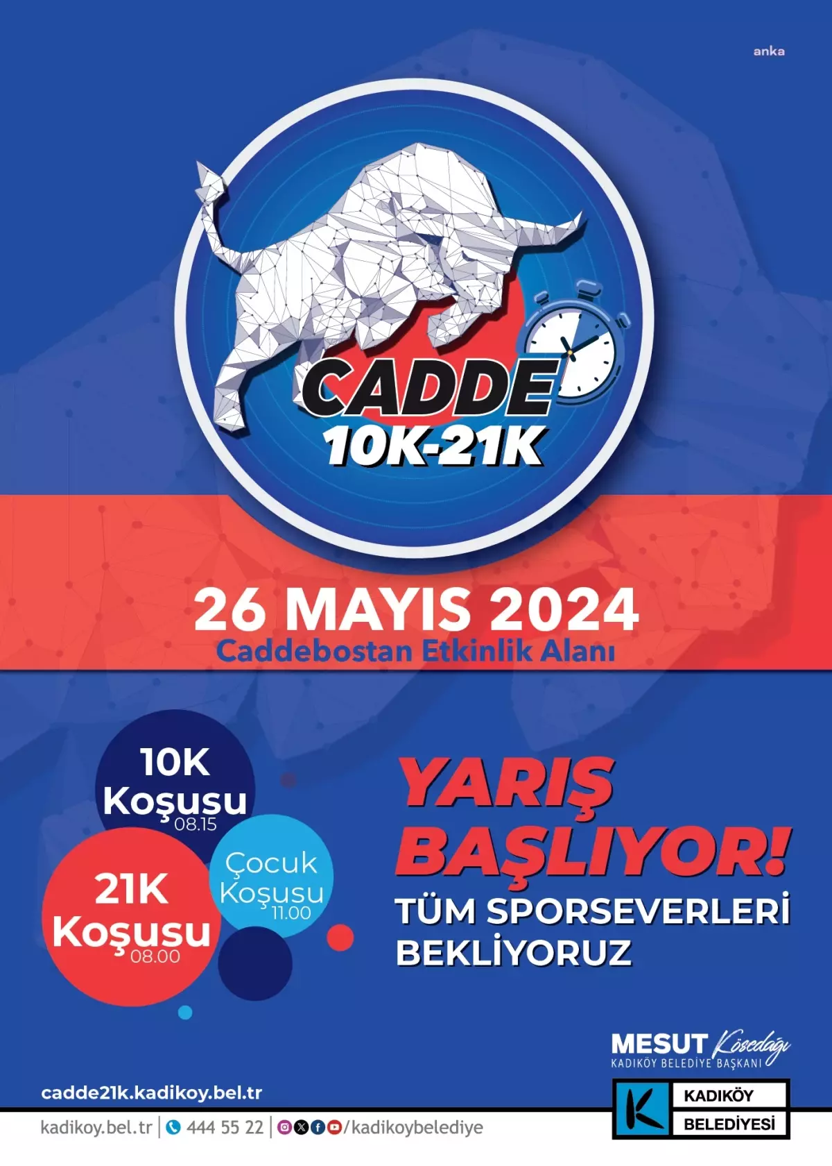 Kadıköy Belediyesi Cadde Koşuları 26 Mayıs\'ta Gerçekleştirilecek