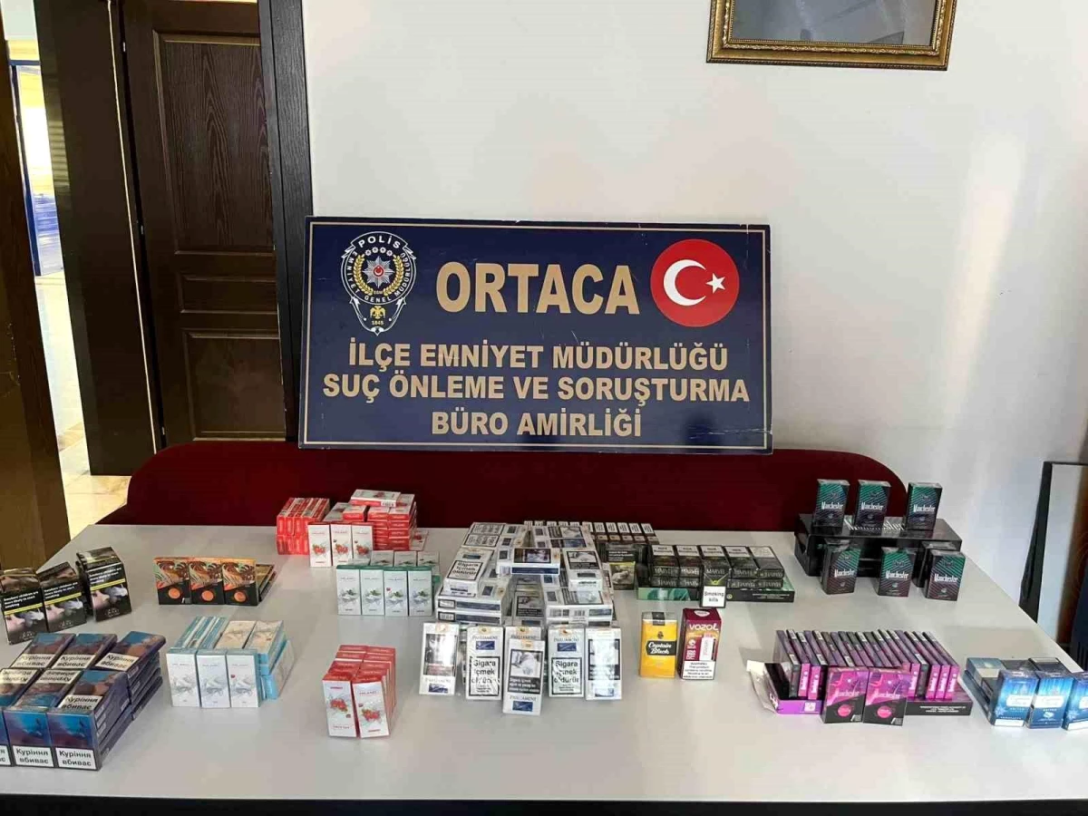Muğla\'da Kaçak Sigara Operasyonu: 225 Paket Bandrolsüz ve 90 Paket Sahte Bandrollü Sigara Ele Geçirildi