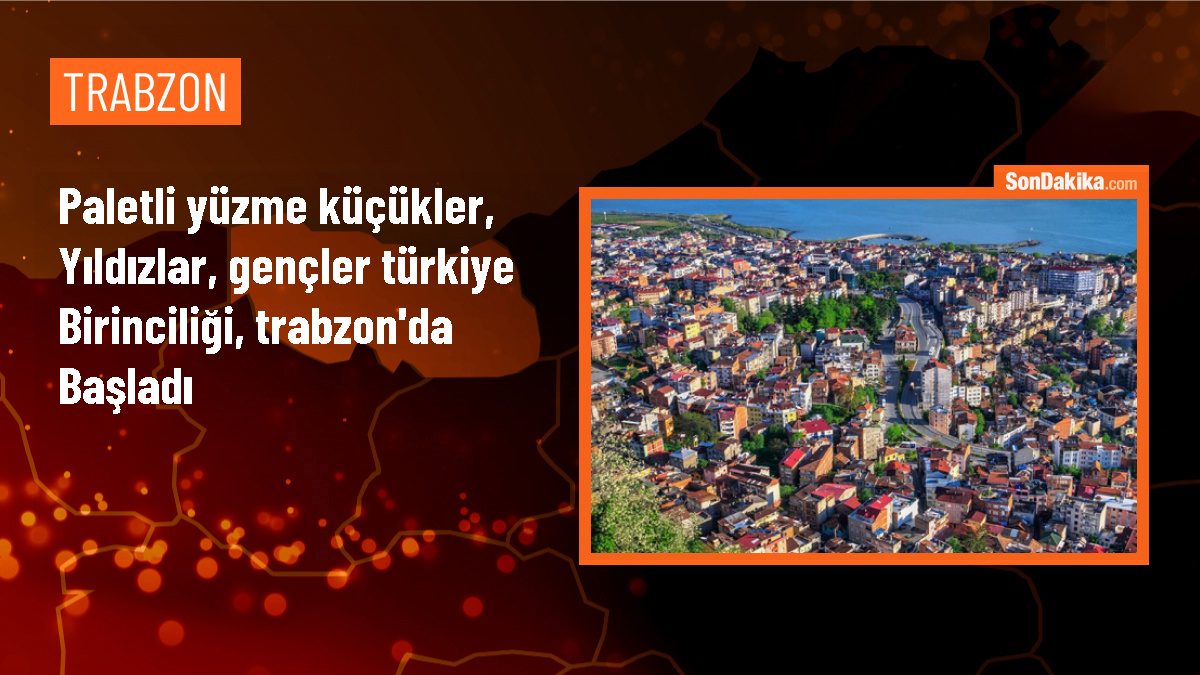 Trabzon\'da Paletli Yüzme Türkiye Birinciliği Müsabakaları Başladı