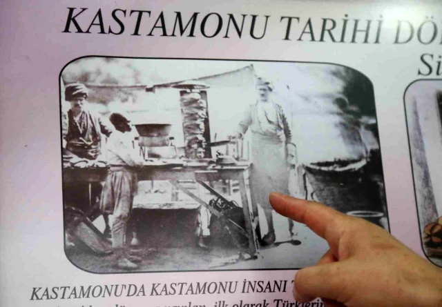 Kastamonu'da 1855'te çekilen fotoğrafı gösterip 'İlk döneri biz kestik' dediler