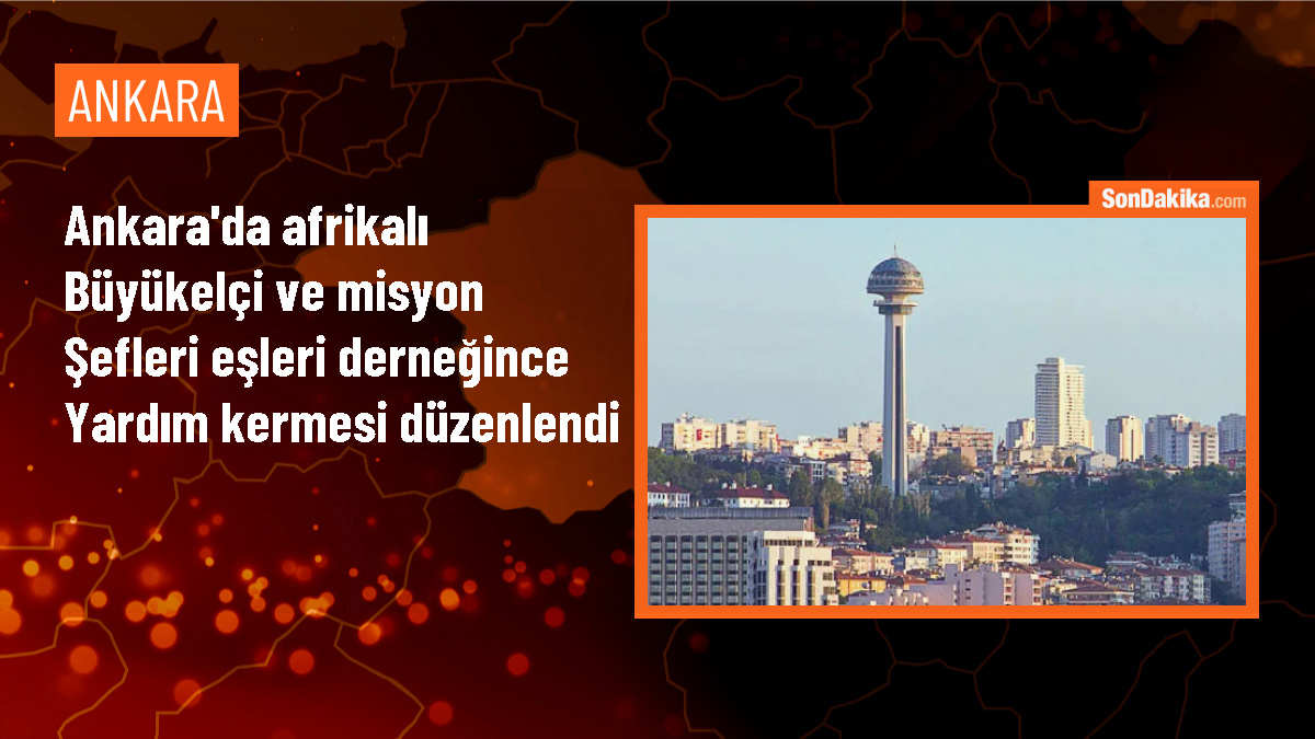 Ankara\'da Afrika Kültür Evi yararına yardım kermesi düzenlendi