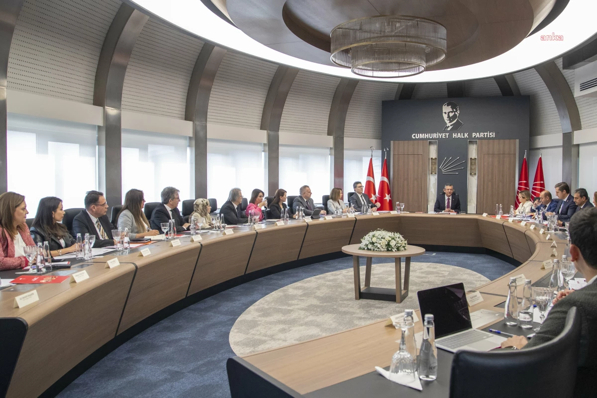 CHP MYK Toplantısı Genel Başkan Özgür Özel Başkanlığında Gerçekleşti