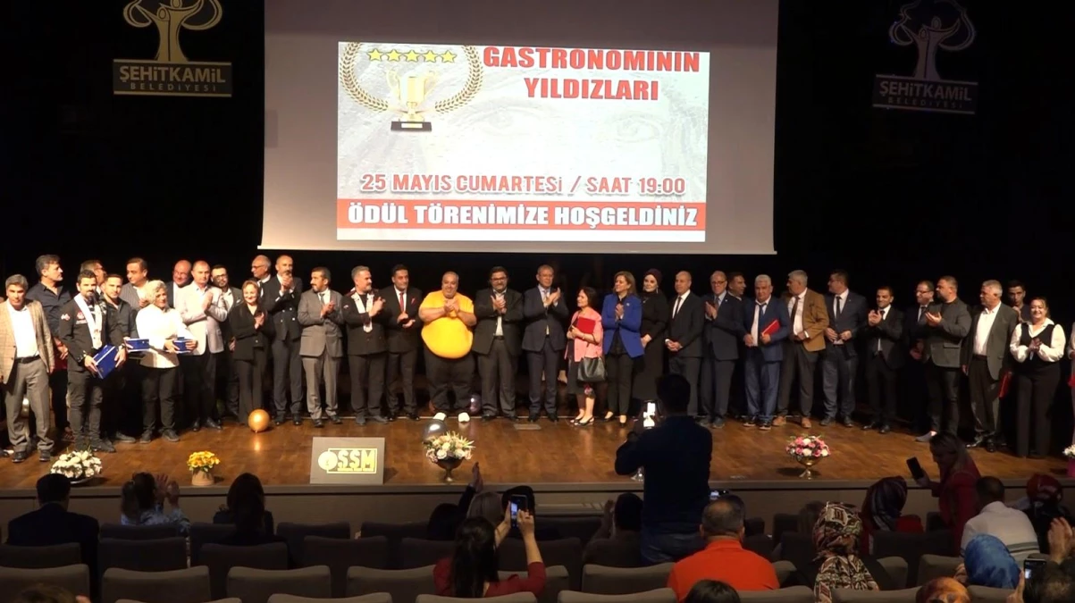 Gaziantep\'te Gastronominin Yıldızları Ödül Töreni düzenlendi