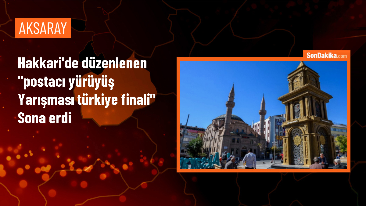 PTT\'nin Postacı Yürüyüş Yarışması Türkiye Finali Hakkari\'de Son Buldu