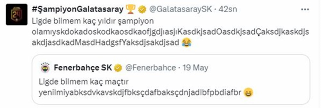 Maç biter bitmez paylaşmaya başladılar! Galatasaray'dan Fenerbahçe'yi çıldırtacak göndermeler