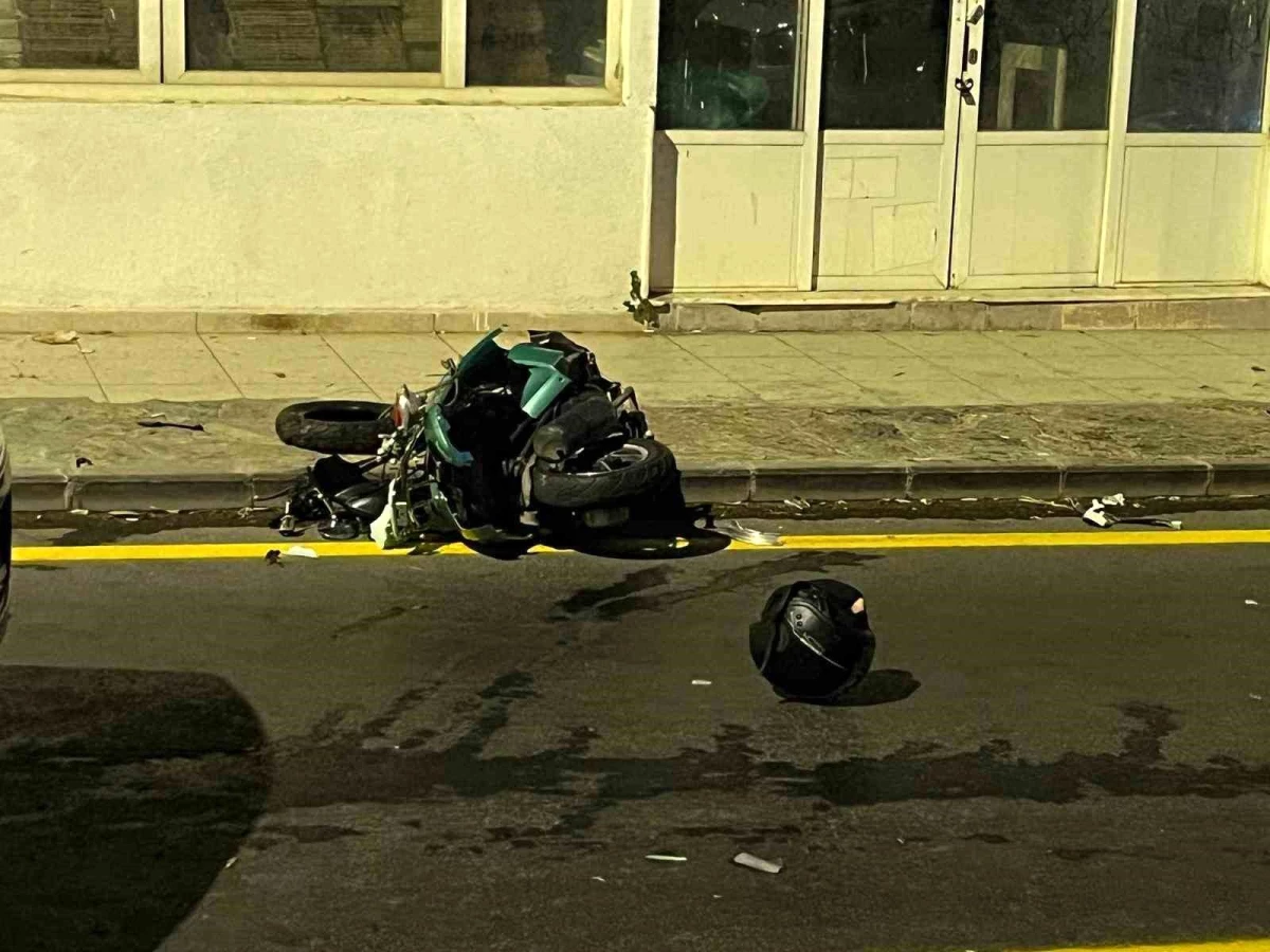 Bodrum\'da motosikletle otomobil çarpışması: 1 ölü