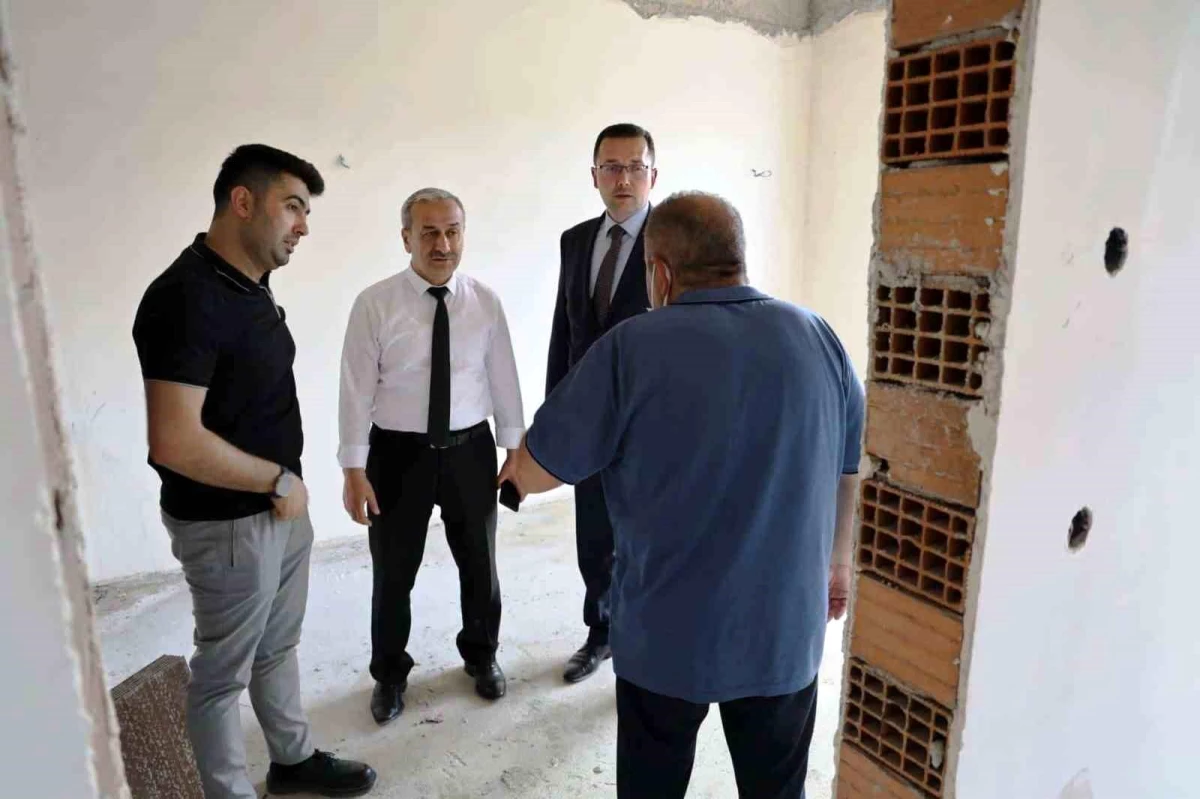 Karabük Milli Eğitim Müdürü, Safranbolu Otelcilik ve Turizm Meslek Lisesi inşaatını inceledi