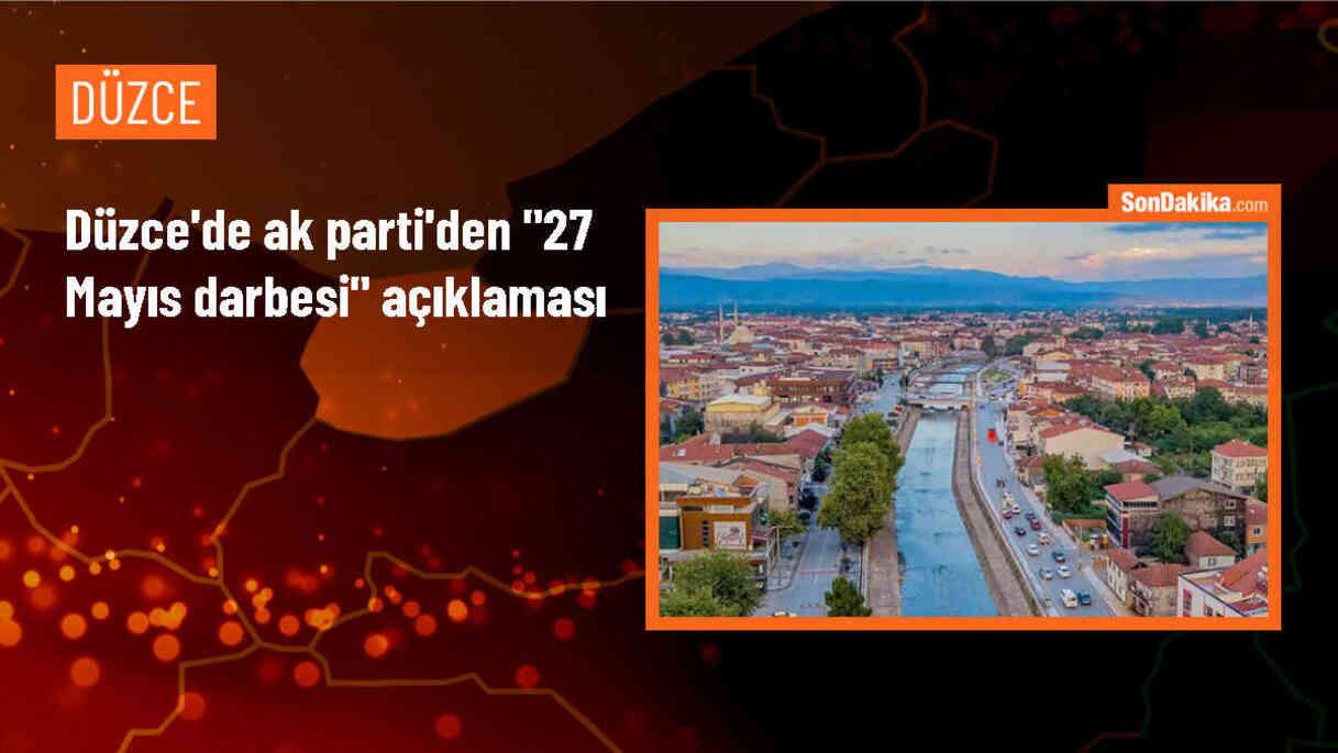 AK Parti Düzce İl Başkanlığı 27 Mayıs Darbesi\'ni kınadı