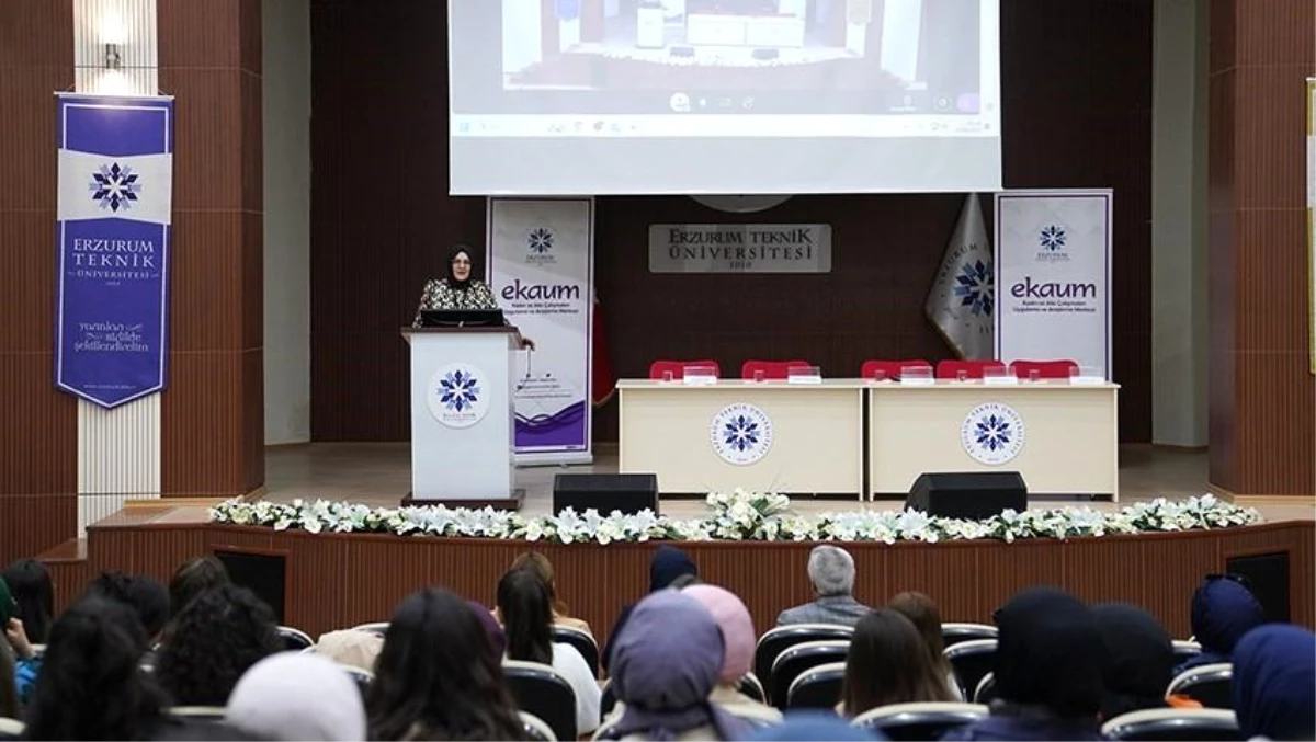 Erzurum Teknik Üniversitesi\'nde Kadın Temalı Öğrenci Kongresi Gerçekleştirildi