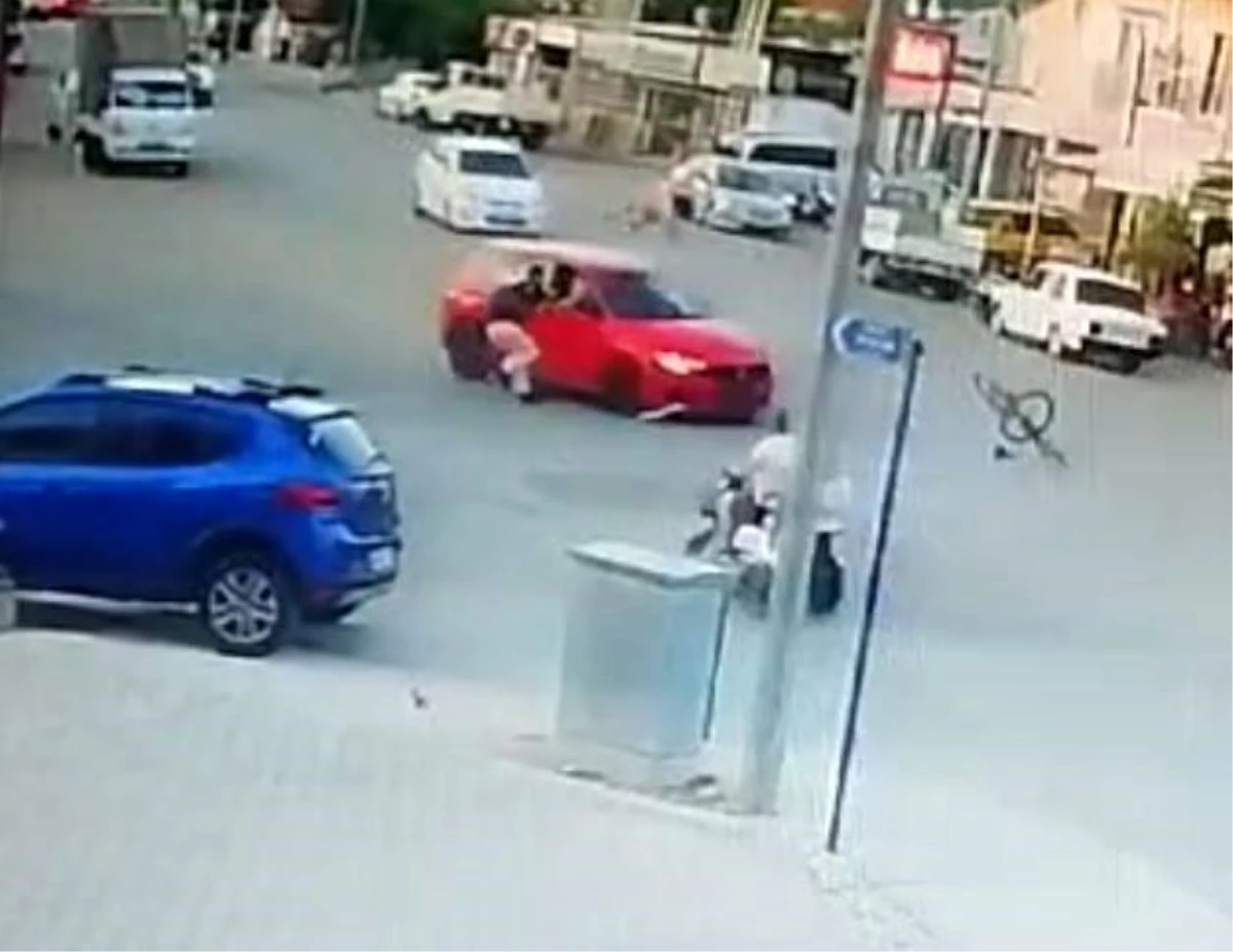 Fethiye\'de Bisiklet Sürücüsüne Çarpan Otomobil Sürücüsü Gözaltına Alındı