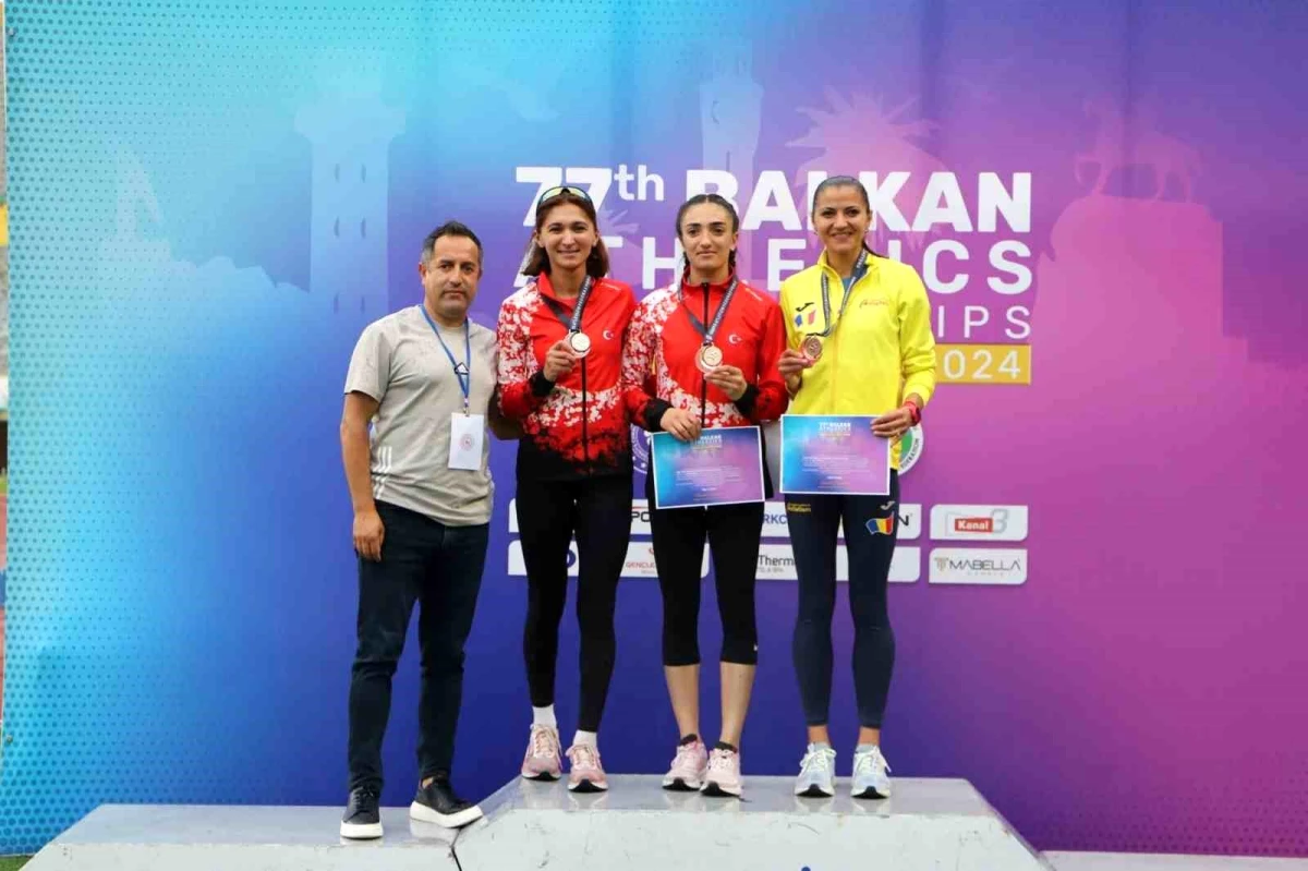 Karslı Milli Atlet Tuğba Toptaş, Balkan Şampiyonu Oldu
