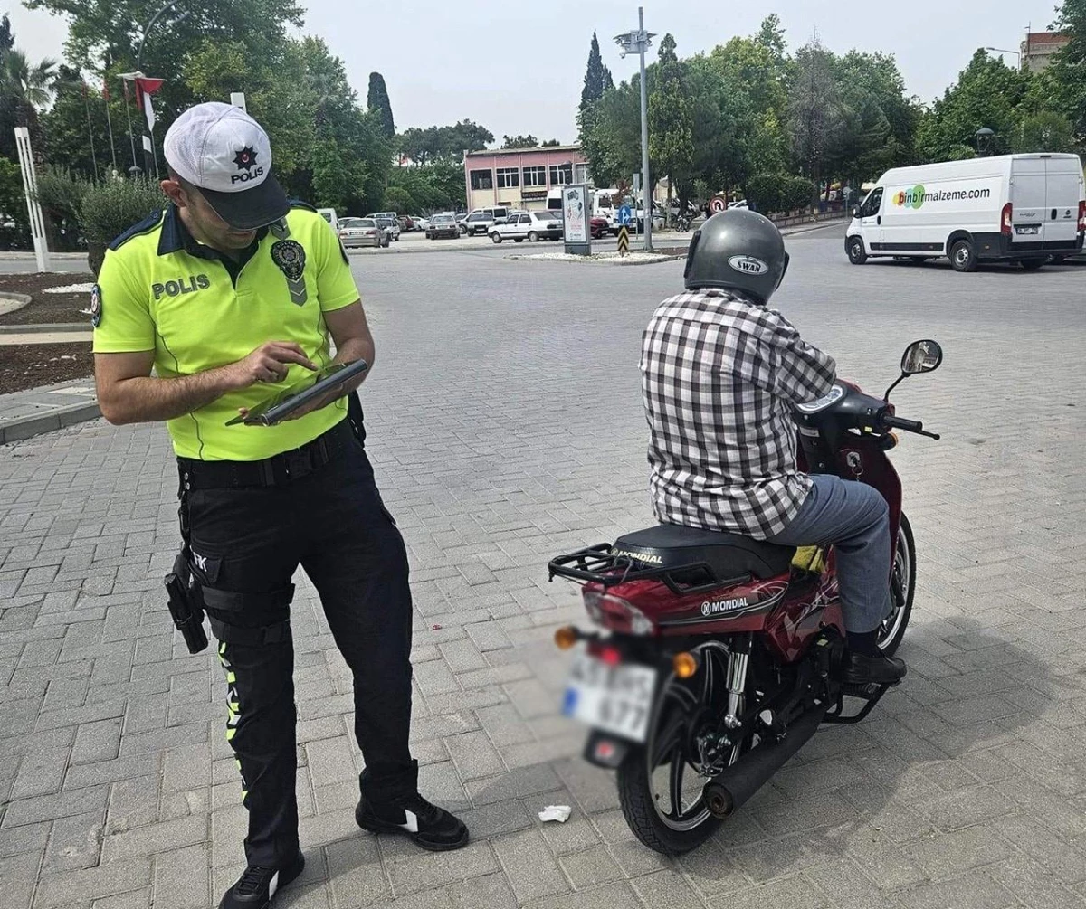 Manisa\'da Motosiklet Denetiminde 482 Araç ve Sürücüye İdari Para Cezası Uygulandı