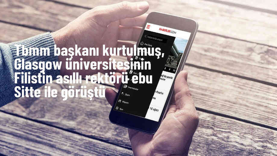 TBMM Başkanı Numan Kurtulmuş, Filistin asıllı Rektör Gassan Ebu Sitte ile görüştü