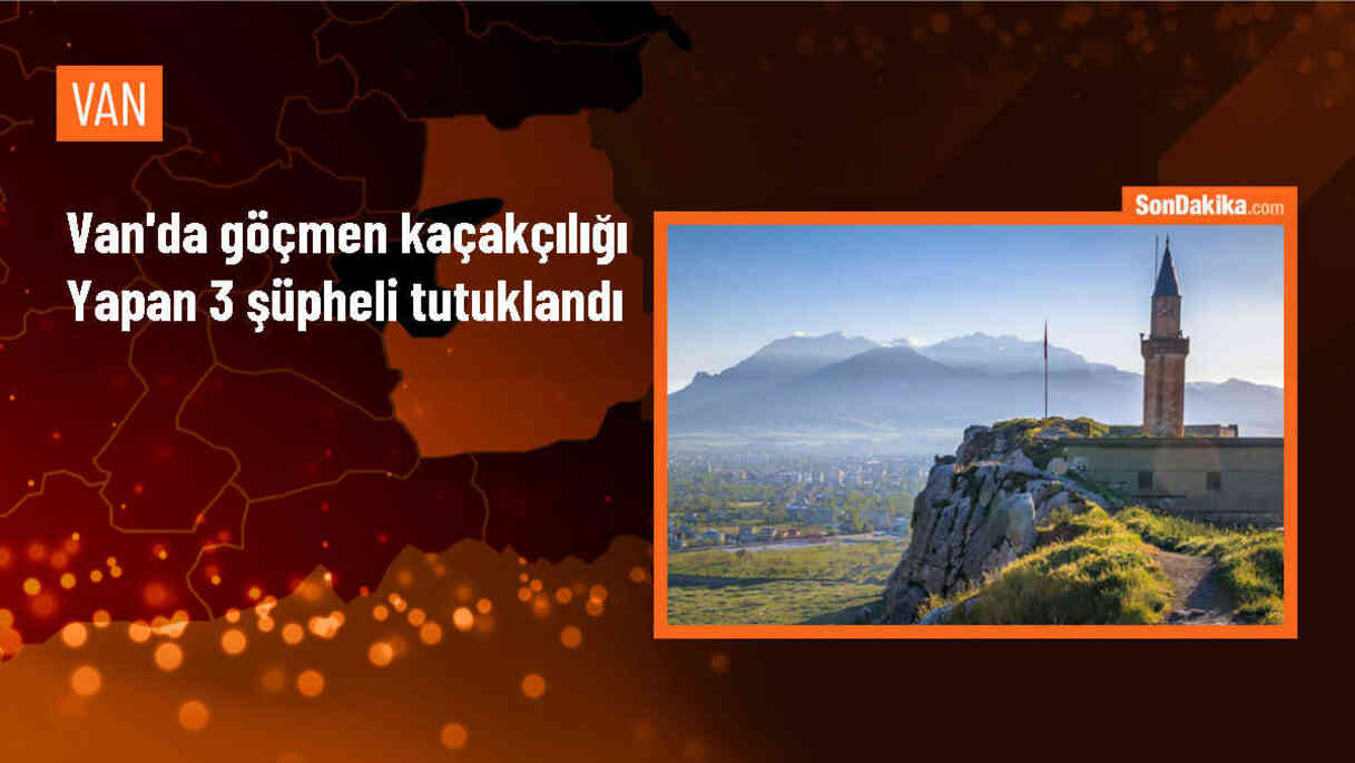 Van\'da Göçmen Kaçakçılarına Operasyon: 3 Tutuklama