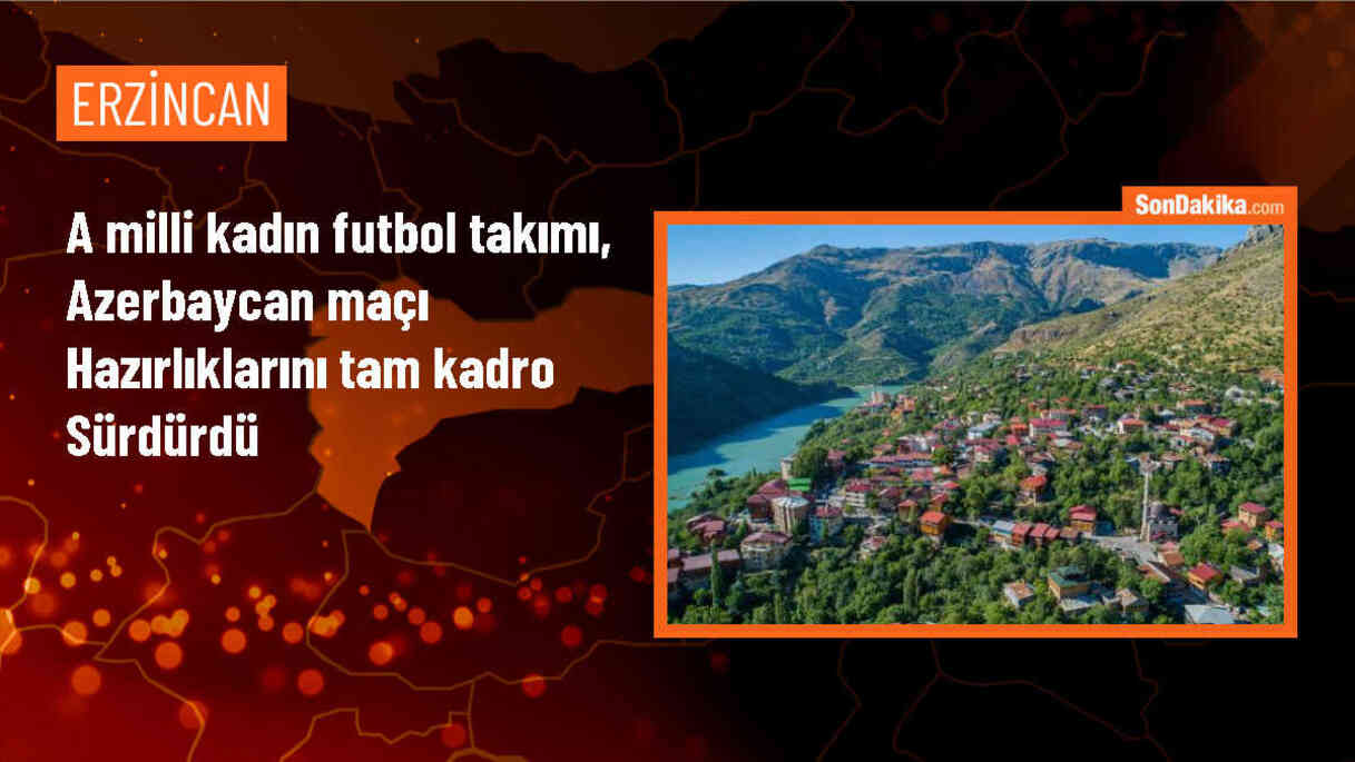 A Milli Kadın Futbol Takımı, Azerbaycan maçı öncesi tam kadro antrenman yaptı