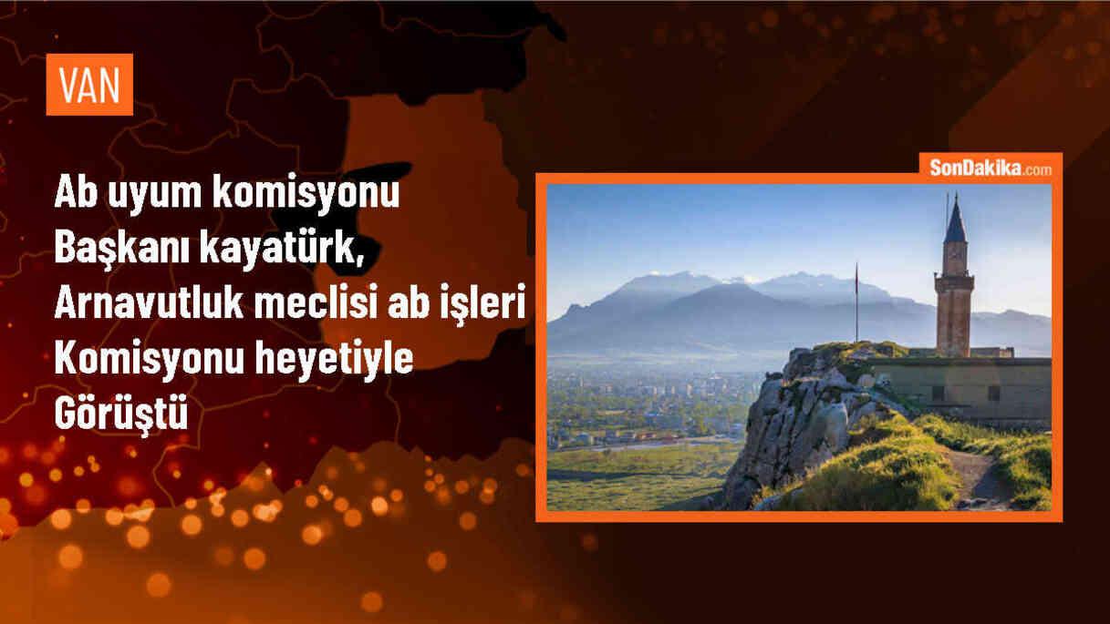 TBMM Avrupa Birliği Uyum Komisyonu Başkanı Burhan Kayatürk, Arnavutluk Meclisi AB İşleri Komisyonu Başkanı Jorida Tabaku ile görüştü