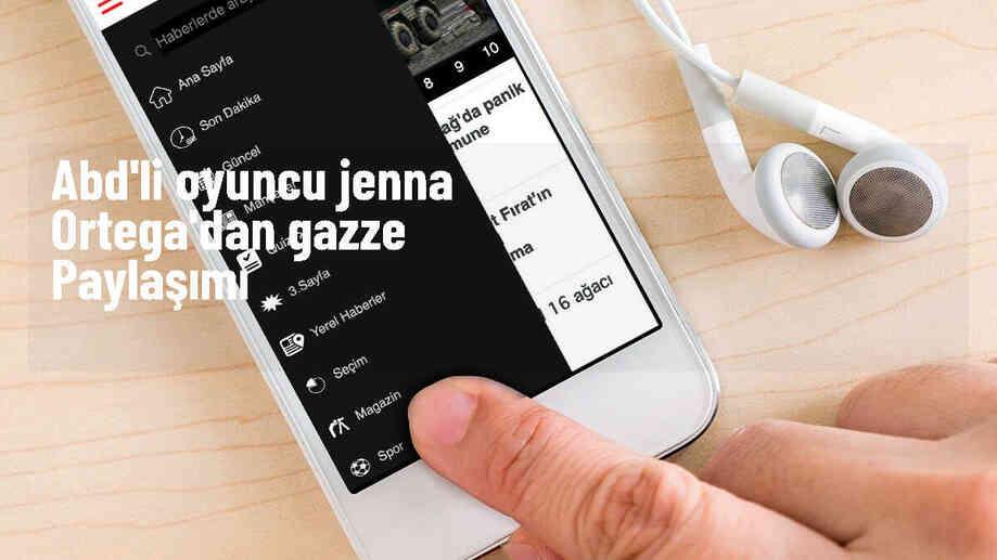 ABD\'li oyuncu Jenna Ortega, İsrail saldırılarına tepki gösterdi