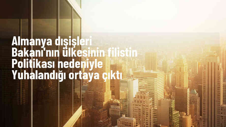 Almanya Dışişleri Bakanı Baerbock Filistin politikası nedeniyle yuhalandı