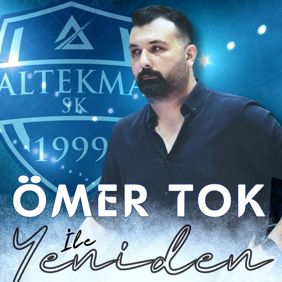 Altekma, başantrenör Ömer Tok ile devam kararı aldı