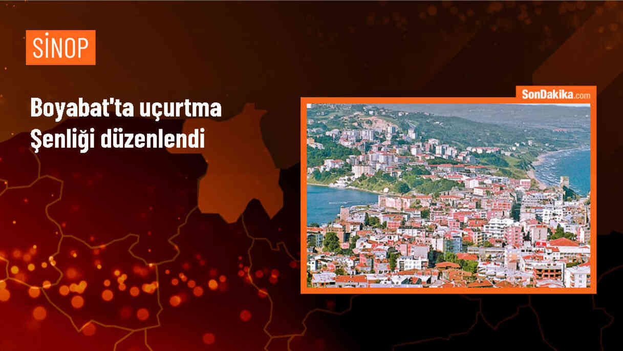 Boyabat\'ta Uçurtma Şenliği Düzenlendi