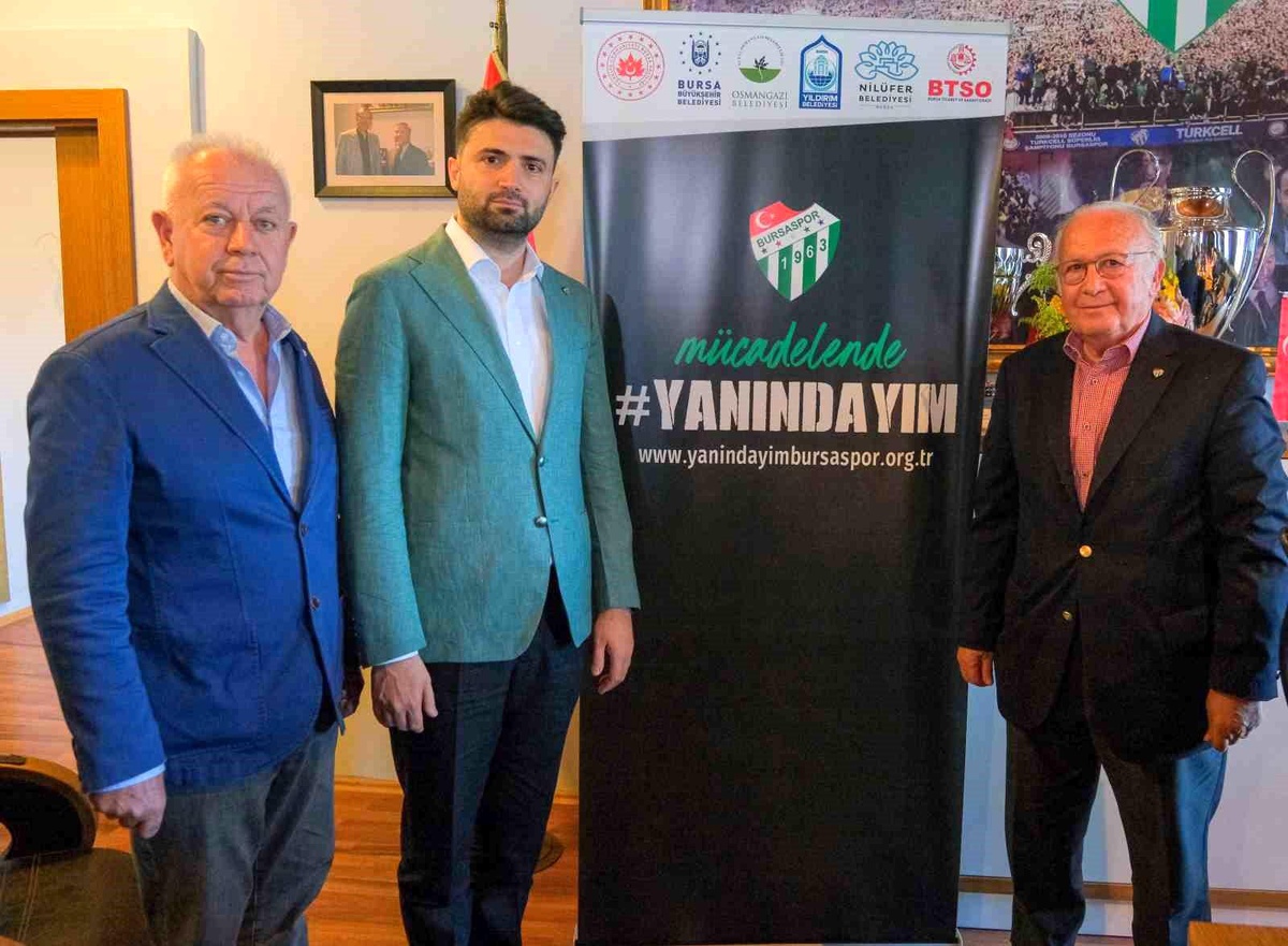 Bursaspor Kulübü \'Yanındayım\' Kampanyasına Katılanların İsimlerini Açıkladı