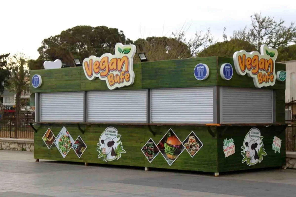 Didim Belediyesi, Türkiye\'nin ilk vegan festivaline ev sahipliği yaptığı Vegan Büfe\'yi kapatıyor