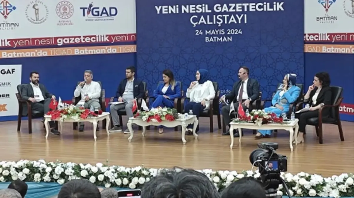 Batman\'da Yeni Nesil Gazetecilik Çalıştayı Düzenlendi