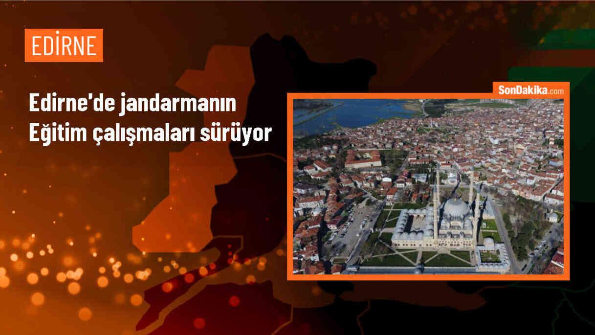 Edirne\'de Jandarma Eğitim ve Bilgilendirme Faaliyetleri Devam Ediyor