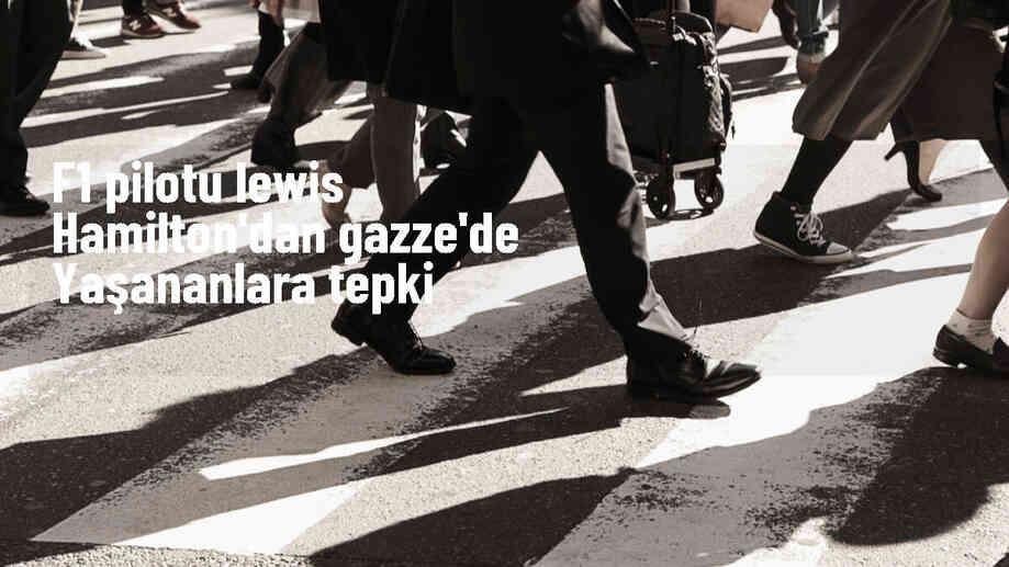 Lewis Hamilton, Gazze\'deki insanlık dramına tepki gösterdi