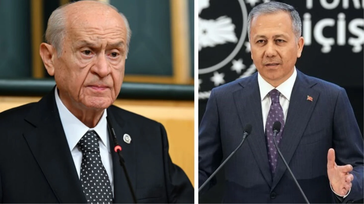 İçişleri Bakanı Ali Yerlikaya, MHP Genel Başkanı Devlet Bahçeli ile Meclis\'te görüştü