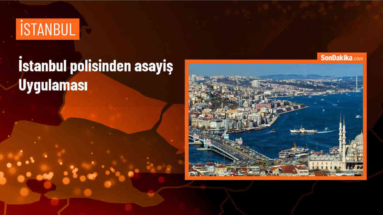 İstanbul\'un bazı ilçelerinde polis ekiplerince asayiş uygulaması gerçekleştirildi