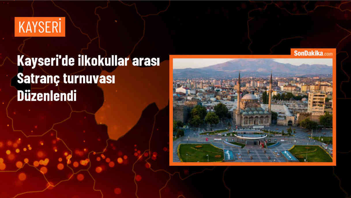 Kocasinan Belediyesi İlkokullar Arası Satranç Turnuvası Başladı