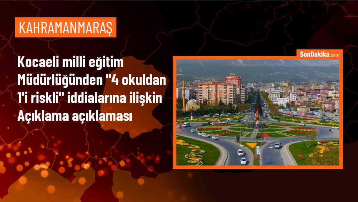 Kocaeli\'de 4 Okuldan 1\'i Riskli Haberi Gerçeği Yansıtmıyor