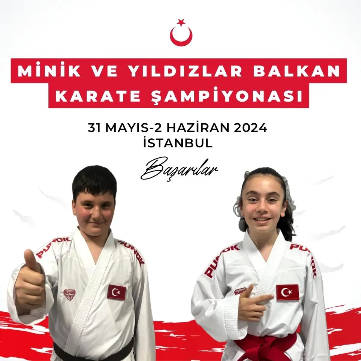 Manisa Büyükşehir Belediyespor Karate Takımı Çocuklar Balkan Karate Şampiyonası\'na 2 sporcuyla katılıyor