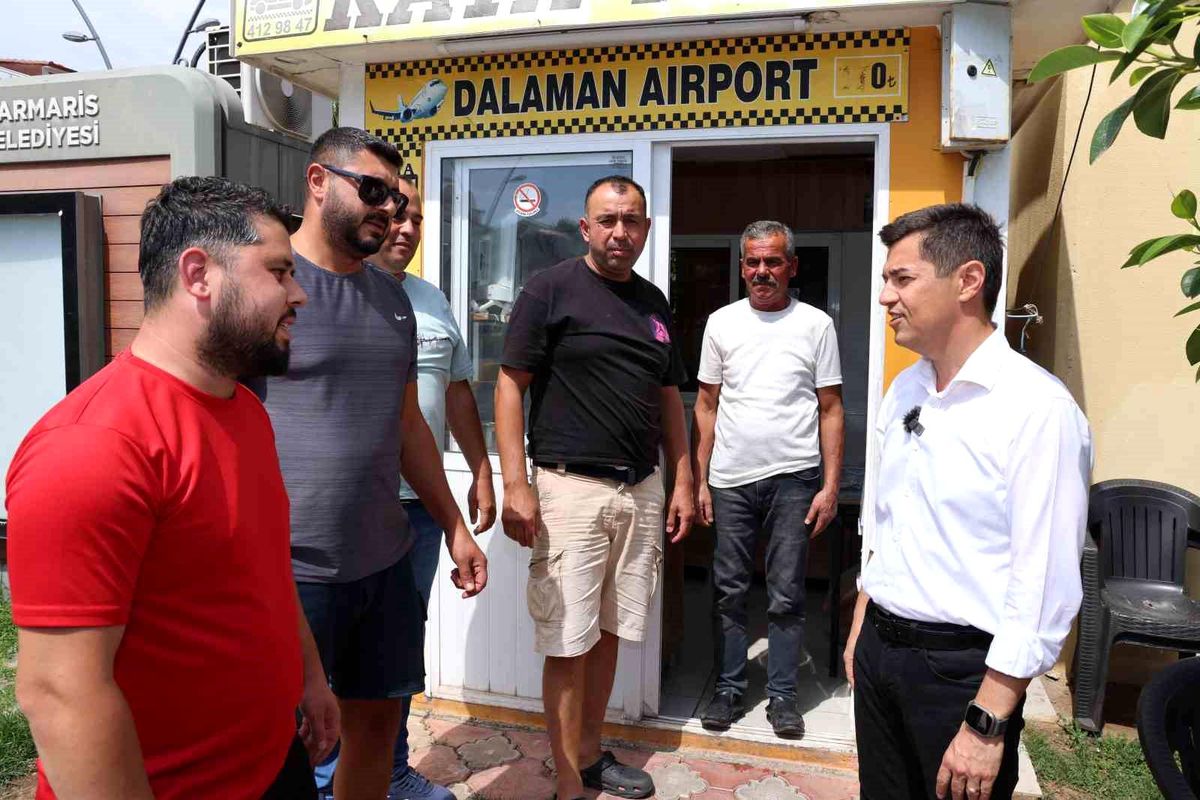 Marmaris Belediye Başkanı Esnafı Ziyaret Etti