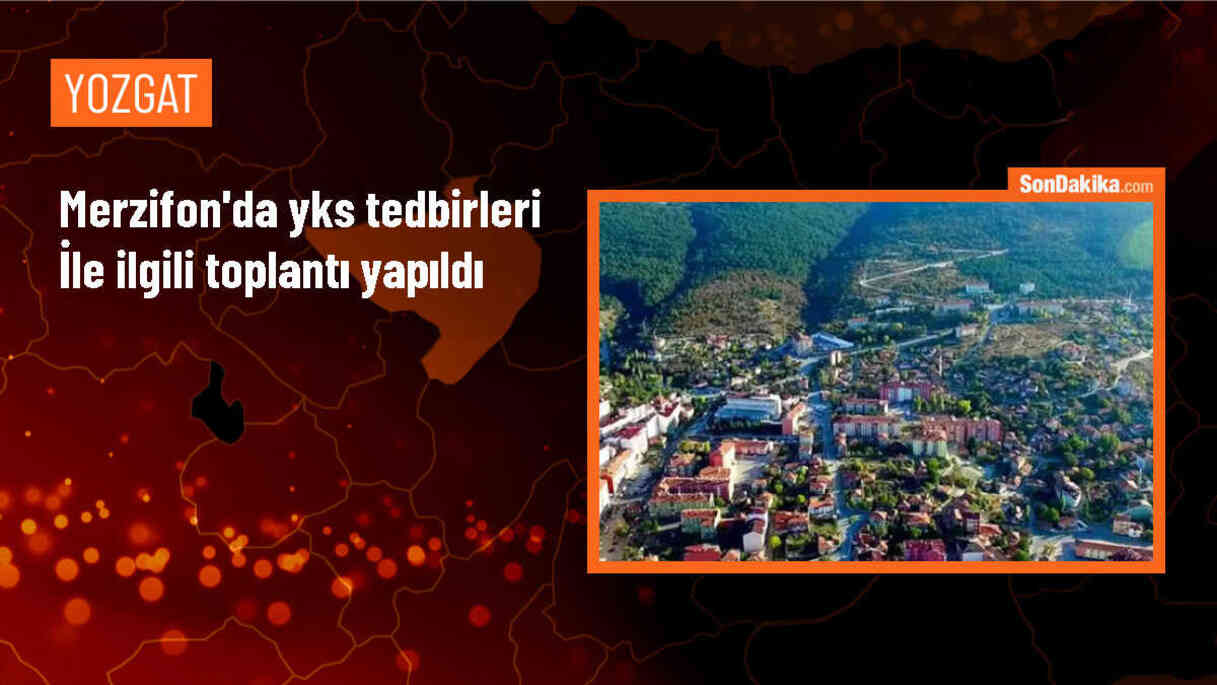 Merzifon\'da YKS Tedbirleri Görüşüldü