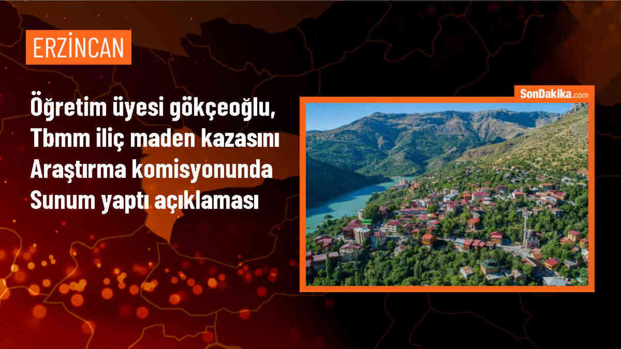 Erzincan\'daki maden ocağında meydana gelen toprak kaymasıyla ilgili Prof. Dr. Candan Gökçeoğlu\'ndan açıklama