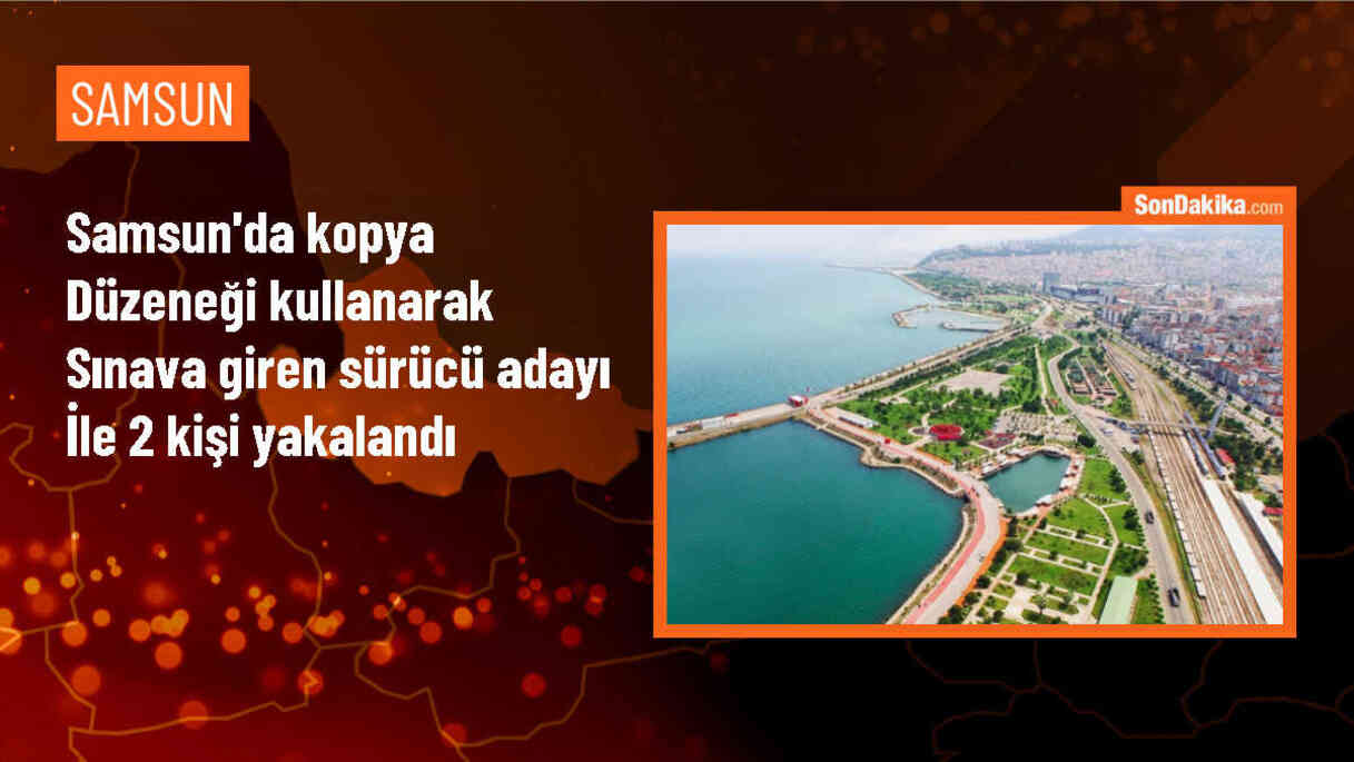 Samsun\'da Sınavda Kopya Düzenekli Yakalanan Şüpheliler Gözaltına Alındı